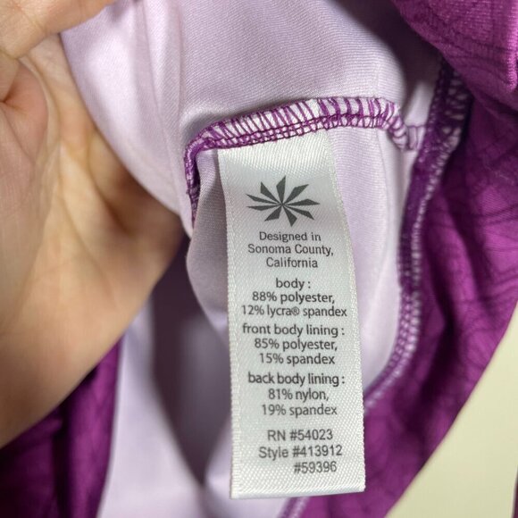 Athleta Women's Printed Tinker Racerback Tie Tank Top 413912 M Paisley Print! - Picture 4 of 5